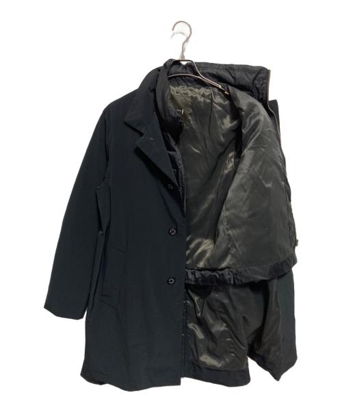MACKINTOSH LONDON（マッキントッシュ ロンドン）MACKINTOSH LONDON (マッキントッシュ ロンドン) ストレッチタフタコート ブラック サイズ:40の古着・服飾アイテム