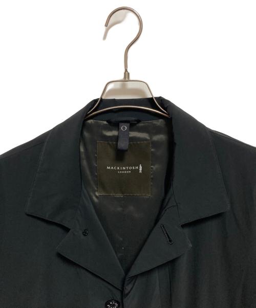 MACKINTOSH LONDON（マッキントッシュ ロンドン）MACKINTOSH LONDON (マッキントッシュ ロンドン) ストレッチタフタコート ブラック サイズ:40の古着・服飾アイテム