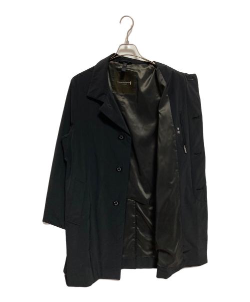 MACKINTOSH LONDON（マッキントッシュ ロンドン）MACKINTOSH LONDON (マッキントッシュ ロンドン) ストレッチタフタコート ブラック サイズ:40の古着・服飾アイテム