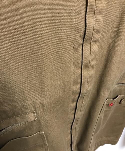 GRIP SWANY（グリップスワニー）GRIP SWANY (グリップスワニー) FIREPROOF CAMP PARKA ブラウン サイズ:Mの古着・服飾アイテム