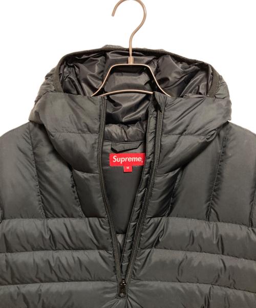 SUPREME（シュプリーム）Supreme (シュプリーム) Micro Down Half Zip Hooded Pullover ブラック サイズ:Mの古着・服飾アイテム