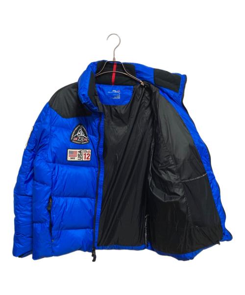 RLX RALPH LAUREN（アールエルエックスラルフローレン）RLX RALPH LAUREN (アールエルエックスラルフローレン) ダウンジャケット ブルー サイズ:Lの古着・服飾アイテム