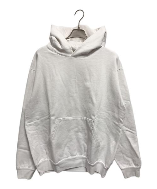 LOS ANGELES APPAREL（ロサンゼルスアパレル）LOS ANGELES APPAREL (ロサンゼルスアパレル) 14ozプルオーバーパーカー ホワイト サイズ:Lの古着・服飾アイテム