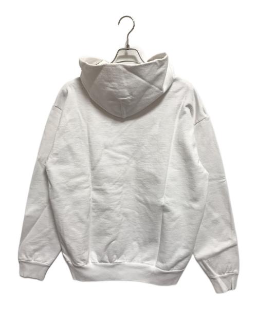 LOS ANGELES APPAREL（ロサンゼルスアパレル）LOS ANGELES APPAREL (ロサンゼルスアパレル) 14ozプルオーバーパーカー ホワイト サイズ:Lの古着・服飾アイテム