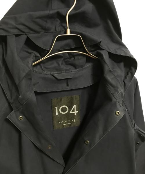 104 MACKINTOSH（104マッキントッシュ）104 MACKINTOSH (104マッキントッシュ) ゴム引きコート ネイビー サイズ:下記参照の古着・服飾アイテム