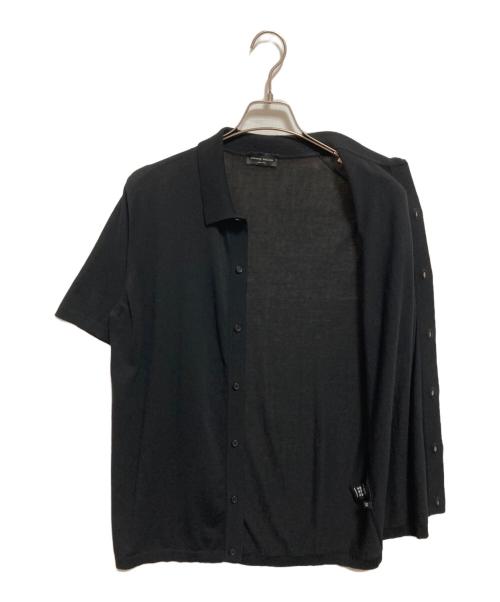 ROBERTO COLLINA（ロベルトコリーナ）ROBERTO COLLINA (ロベルトコリーナ) シャツニット ブラック サイズ:50の古着・服飾アイテム