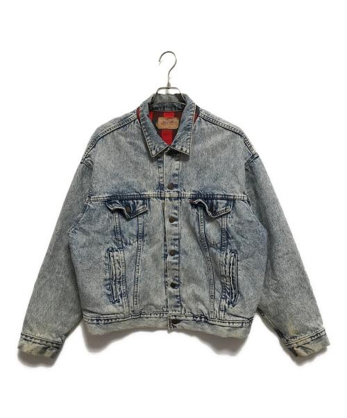 LEVI'S（リーバイス）LEVI'S (リーバイス) 裏ネルデニムジャケット インディゴ サイズ:XLの古着・服飾アイテム