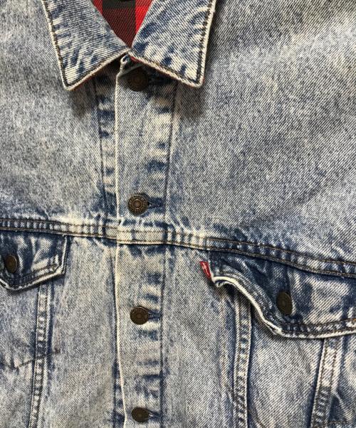 LEVI'S（リーバイス）LEVI'S (リーバイス) 裏ネルデニムジャケット インディゴ サイズ:XLの古着・服飾アイテム