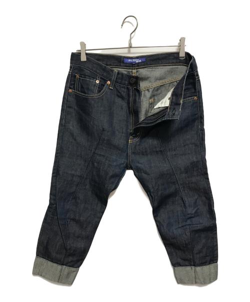 COMME des GARCONS JUNYA WATANABE MAN（コム デ ギャルソン ジュンヤ ワタナベ マン）COMME des GARCONS JUNYA WATANABE MAN (コムデギャルソンジュンヤワタナベマン) クロップドデニムパンツ インディゴ サイズ:Sの古着・服飾アイテム