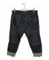 COMME des GARCONS JUNYA WATANABE MAN（コムデギャルソンジュンヤワタナベマン）の古着「クロップドデニムパンツ」｜インディゴ