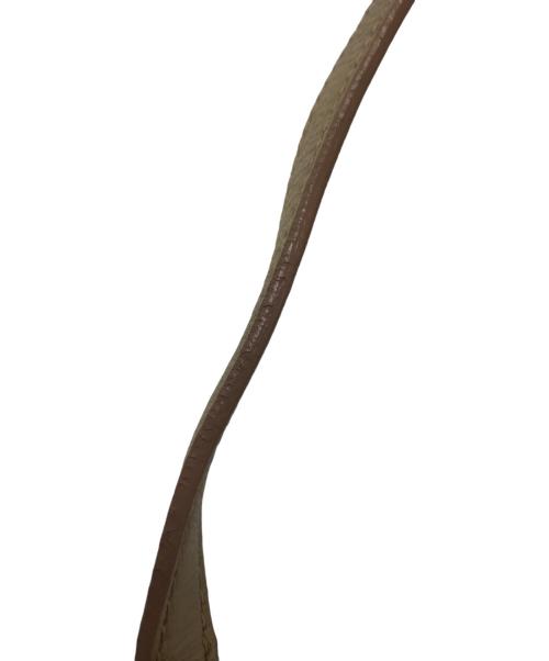 MIU MIU（ミュウミュウ）MIU MIU (ミュウミュウ) 2WAYショルダーバッグ ベージュの古着・服飾アイテム