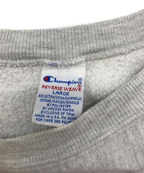 Champion（チャンピオン）Champion (チャンピオン) リバースウィーブスウェット グレー サイズ:Lの古着・服飾アイテム
