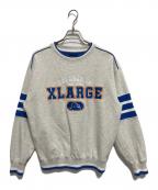 X-LARGEエクストララージ）の古着「クルーネックスウェット」｜グレー