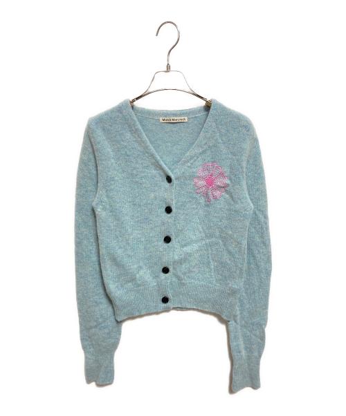 Mardi Mercredi（マルディメクルディ）MARDI MERCREDI (マルディメクルディ) ニットカーディガン ブルー サイズ:下記の古着・服飾アイテム