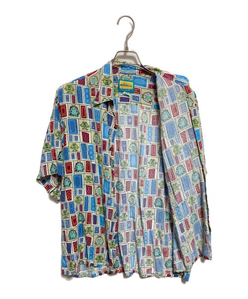 reyn spooner（レイン スプナー）reyn spooner (レイン スプナー) Disney (ディズニー) オープンカラーシャツ ベージュ サイズ:Mの古着・服飾アイテム