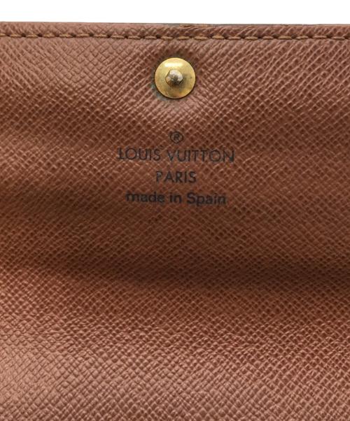 LOUIS VUITTON（ルイ ヴィトン）LOUIS VUITTON (ルイ ヴィトン) モノグラムポルトフォイユ・サラ ブラウンの古着・服飾アイテム