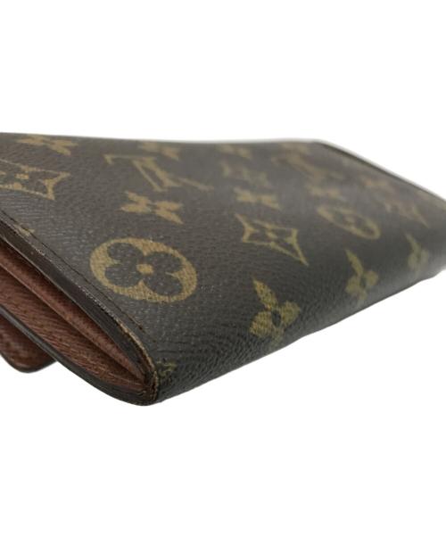 LOUIS VUITTON（ルイ ヴィトン）LOUIS VUITTON (ルイ ヴィトン) モノグラムポルトフォイユ・サラ ブラウンの古着・服飾アイテム