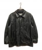 VECCHIO PONTEヴェキオポンテ）の古着「レザージャケット」｜ブラック