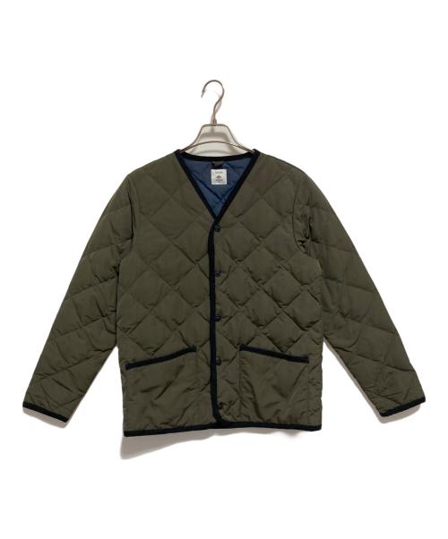 HOUSE HOLD（ハウスホールド）HOUSE HOLD (ハウスホールド) TAION (タイオン) 別注 キルティングダウンジャケット グリーン サイズ:SIZE 2の古着・服飾アイテム