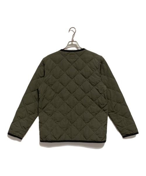HOUSE HOLD（ハウスホールド）HOUSE HOLD (ハウスホールド) TAION (タイオン) 別注 キルティングダウンジャケット グリーン サイズ:SIZE 2の古着・服飾アイテム