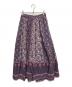 Ron Herman（ロンハーマン）の古着「総柄ラップスカート」｜パープル