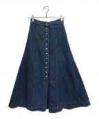 Acne studiosアクネ ストゥディオス）の古着「デニムスカート」｜インディゴ