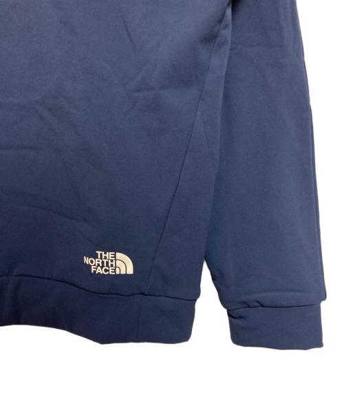 THE NORTH FACE（ザ ノース フェイス）THE NORTH FACE (ザ ノース フェイス) APEX THERMAL CREW ネイビー サイズ:Lの古着・服飾アイテム