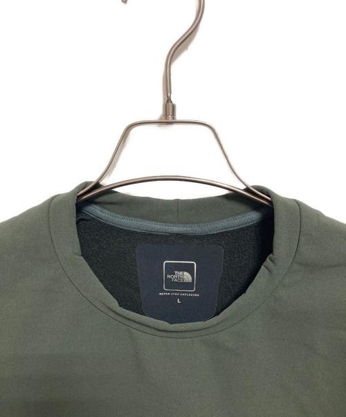 THE NORTH FACE（ザ ノース フェイス）THE NORTH FACE (ザ ノース フェイス) APEX THERMAL CREW オリーブ サイズ:Lの古着・服飾アイテム