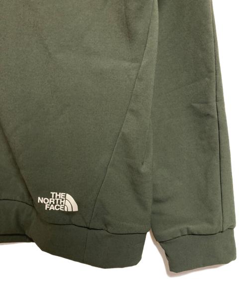 THE NORTH FACE（ザ ノース フェイス）THE NORTH FACE (ザ ノース フェイス) APEX THERMAL CREW オリーブ サイズ:Lの古着・服飾アイテム