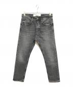 haikureハイクル）の古着「デニムパンツ」｜ブラック