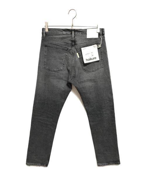 haikure（ハイクル）HAIKURE (ハイクル) デニムパンツ ブラック サイズ:78.5㎝（W31） 未使用品の古着・服飾アイテム
