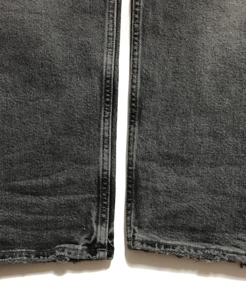 haikure（ハイクル）HAIKURE (ハイクル) デニムパンツ ブラック サイズ:78.5㎝（W31） 未使用品の古着・服飾アイテム