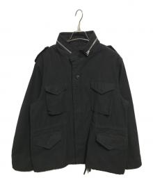 HOUSTON（ヒューストン）の古着「M-65 JACKET」｜ブラック