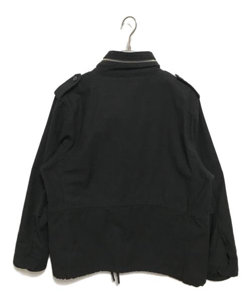 HOUSTON（ヒューストン）HOUSTON (ヒューストン) M-65 JACKET ブラック サイズ:XXL 未使用品の古着・服飾アイテム