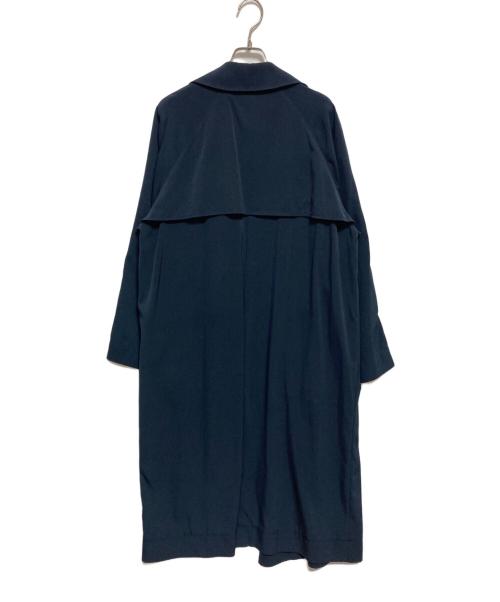 Mila Owen（ミラオーウェン）Mila Owen (ミラオーウェン) 落ち感ラグラントレンチコート ネイビー サイズ:下記参照の古着・服飾アイテム