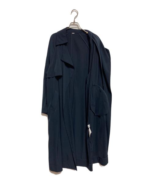 Mila Owen（ミラオーウェン）Mila Owen (ミラオーウェン) 落ち感ラグラントレンチコート ネイビー サイズ:下記参照の古着・服飾アイテム