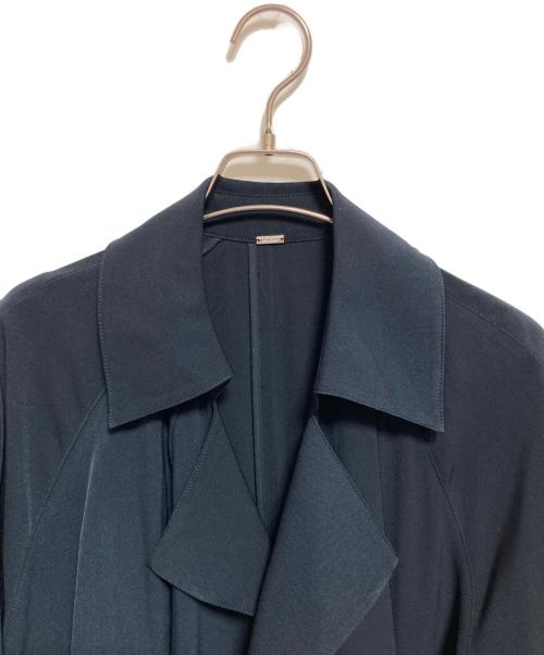 Mila Owen（ミラオーウェン）Mila Owen (ミラオーウェン) 落ち感ラグラントレンチコート ネイビー サイズ:下記参照の古着・服飾アイテム