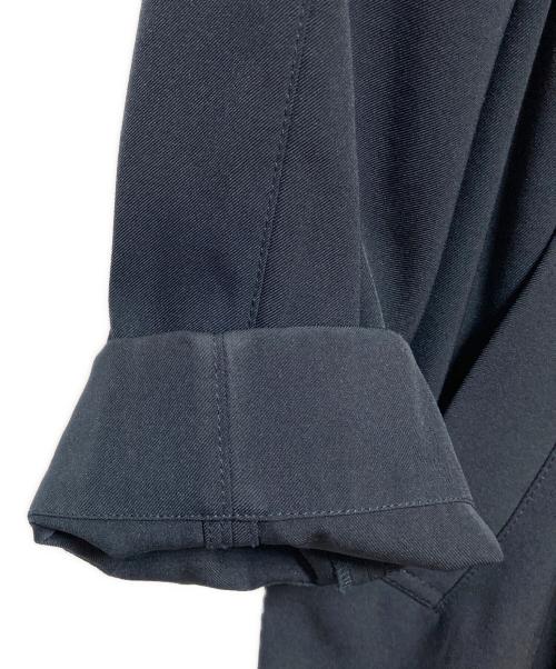 Mila Owen（ミラオーウェン）Mila Owen (ミラオーウェン) 落ち感ラグラントレンチコート ネイビー サイズ:下記参照の古着・服飾アイテム