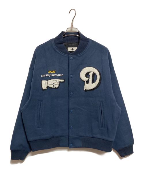 DONCARE（ドンケア）DONCARE (ドンケア) スタジャン ブルー サイズ:Lの古着・服飾アイテム