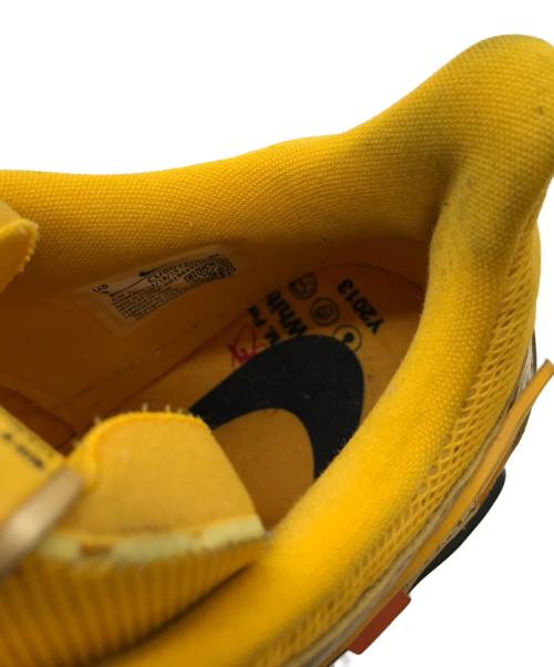 NIKE（ナイキ）NIKE (ナイキ) OFFWHITE (オフホワイト) AIR RUBBER DUNK イエロー サイズ:27㎝の古着・服飾アイテム