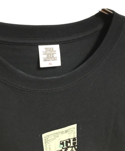 THE BLACK EYE PATCH（ブラックアイパッチ）THE BLACK EYE PATCH (ブラックアイパッチ) プリントTシャツ ブラック サイズ:XLの古着・服飾アイテム
