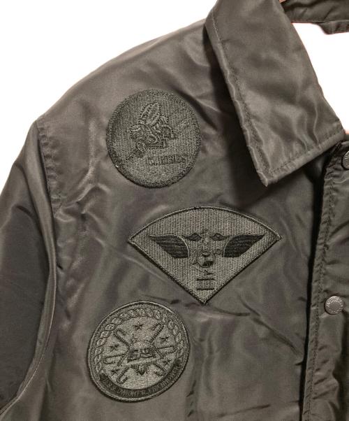 AVIREX（アヴィレックス）AVIREX (アヴィレックス) COACH JACKET TOP GUN ブラック サイズ:XLの古着・服飾アイテム