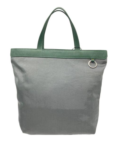 IKETEI（イケテイ）IKETEI (イケテイ) トートバッグ グリーン×グレー 未使用品の古着・服飾アイテム