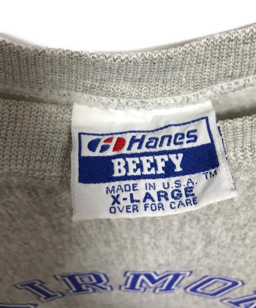 Hanes（ヘインズ）Hanes (ヘインズ) スウェット グレー サイズ:XLの古着・服飾アイテム