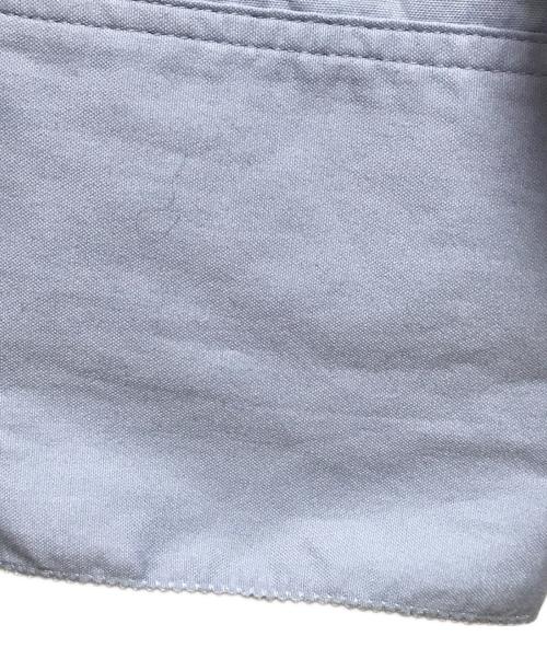 HER.（ハー）HER. (ハー) コットンスタンドカラーシャツ ブルー サイズ:FREEの古着・服飾アイテム