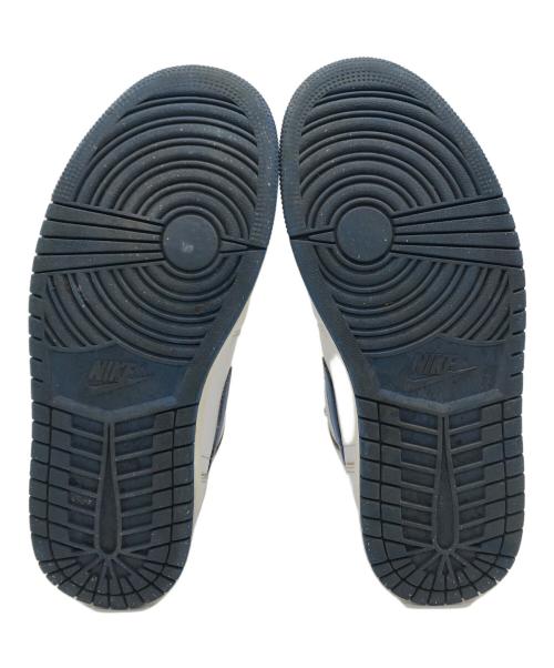 NIKE（ナイキ）NIKE (ナイキ) AIR JORDAN 1 MID SE WHITE/INDUSTRIAL BLUE-SAIL ホワイト サイズ:26.5㎝の古着・服飾アイテム