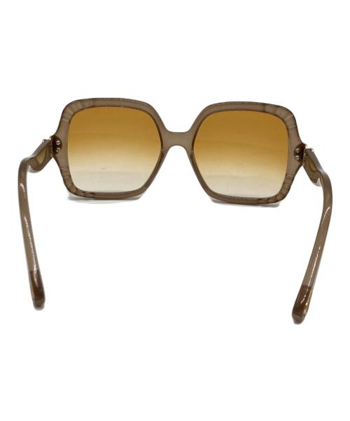 Chloe（クロエ）Chloe (クロエ) サングラス ブラウン サイズ:55□17の古着・服飾アイテム