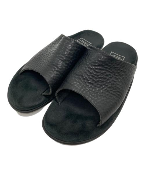 ISLAND SLIPPER（アイランドスリッパ）ISLAND SLIPPER (アイランドスリッパ) レザーサンダル ブラック サイズ:8の古着・服飾アイテム