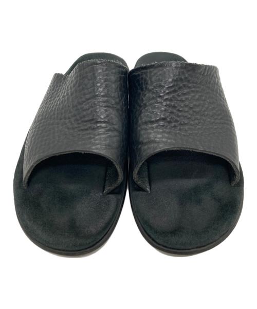 ISLAND SLIPPER（アイランドスリッパ）ISLAND SLIPPER (アイランドスリッパ) レザーサンダル ブラック サイズ:8の古着・服飾アイテム