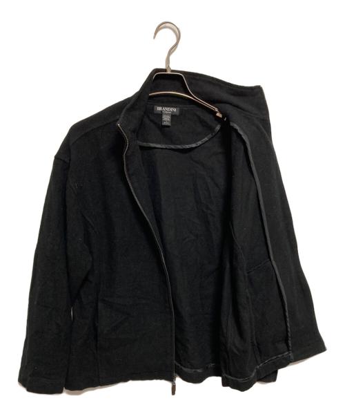 BRANDINI（ブランディーニ）BRANDINI (ブランディーニ) ウールジャケット ブラック サイズ:Sの古着・服飾アイテム